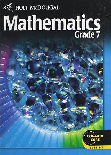Mathematics Common Core Grade 7 (Holt McDougal Mathematics) - McDougal Littell/Houghton Mifflin