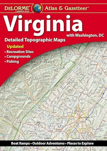 Delorme Atlas & Gazetteer: Virginia - Delorme