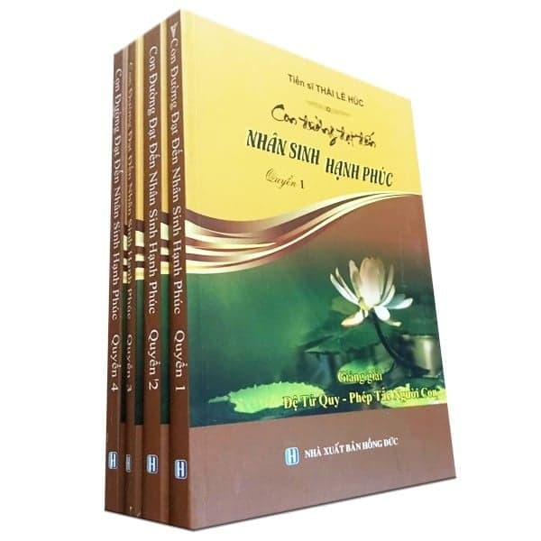 Con Đường Đạt Đến Nhân Sinh Hạnh Phúc - Bộ 4 Quyển - Bùi Xuân Đinh