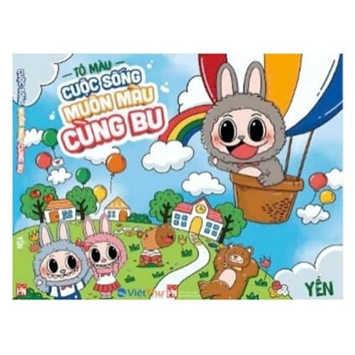 Sách Tô Màu - Cuộc sống muôn màu cùng Bu