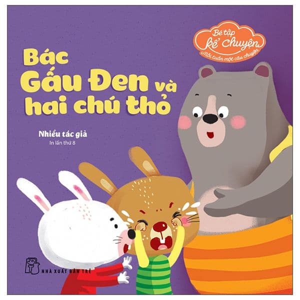 Bé tập kể chuyện Bác Gấu đen và hai chú thỏ - Chuyện