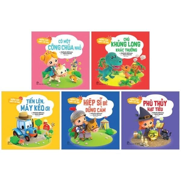 Bộ Sách Những Cuộc Phiêu Lưu Nhỏ (5 Cuốn) - Nathalie Bélineau