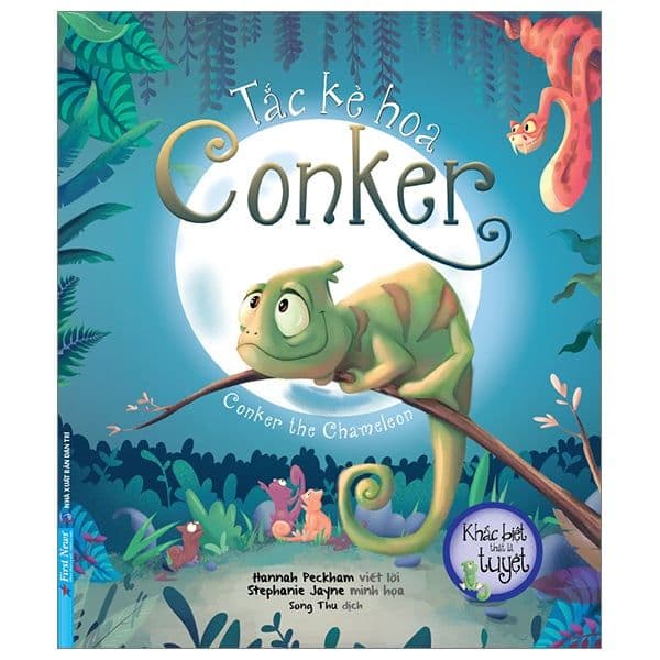Khác Biệt Thật Là Tuyệt - Tắc Kè Hoa Conker - Conker The Chameleon - Hannah Peckham