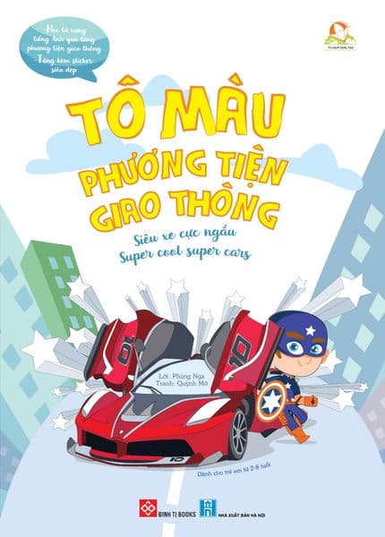 Tô Màu Phương Tiện Giao Thông - Siêu Xe Cực Ngầu - Phương Phương