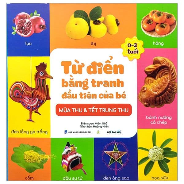 Từ Điển Bằng Tranh Đầu Tiên Của Bé: Mùa Thu & Tết Trung Thu - Hộp Háo Hức