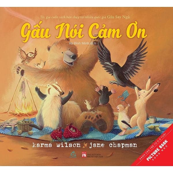 Gấu Nói Lời Cảm Ơn