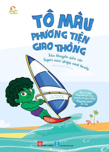 Tô Màu Phương Tiện Giao Thông - Tàu Thuyền Siêu Xịn - Phương Phương