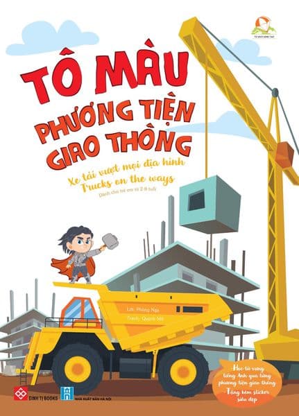 Tô Màu Phương Tiện Giao Thông - Xe Tải Vượt Mọi Địa Hình - Phương Phương