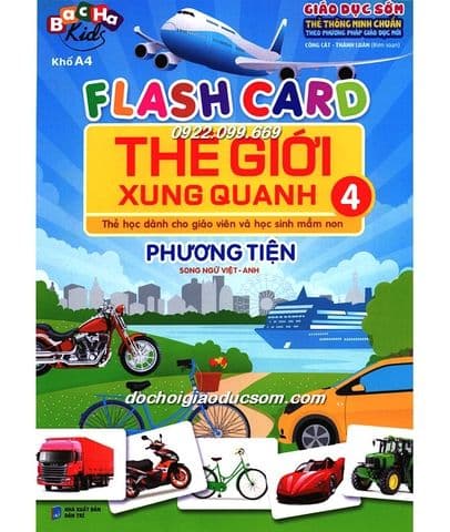 Flash Card Thế Giới Xung Quanh - Tập 4: Phương Tiện