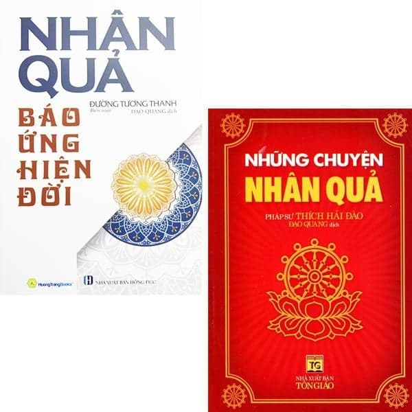 Bộ 2 Cuốn Sách Những Chuyện Nhân Quả: Những Chuyện Nhân Quả + Nhân Quả Báo Ứng Hiện Đời