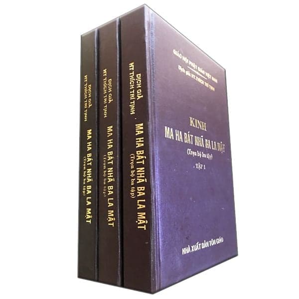 Kinh Ma Ha Bát Nhã Ba La Mật Bộ 3 Tập