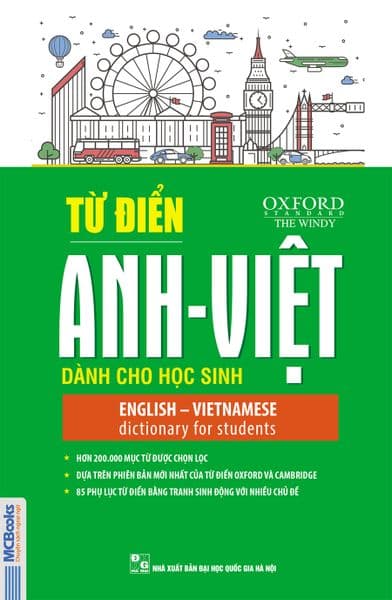 Từ điển Anh Việt dành cho học sinh (bìa xanh lá cây) - The Windy