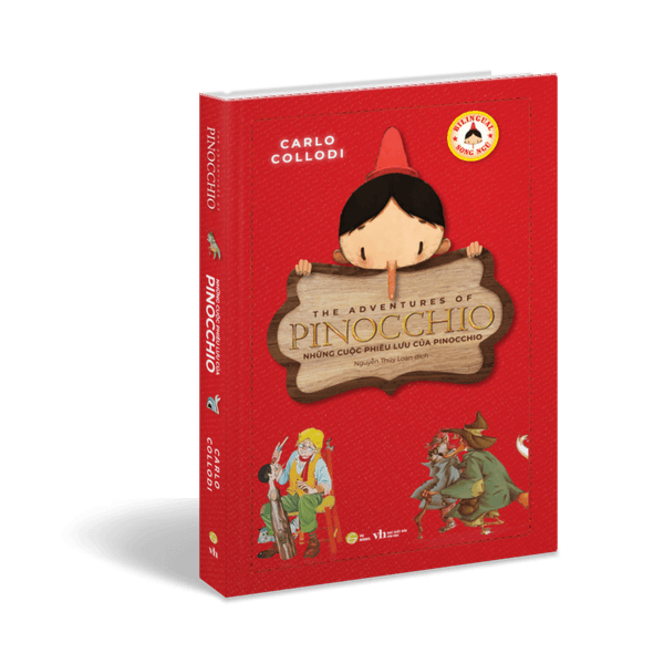Pinocchio - Cậu Bé Người Gỗ Bản Song Ngữ Việt - Anh (Kèm File Nghe + Note Từ Mới)