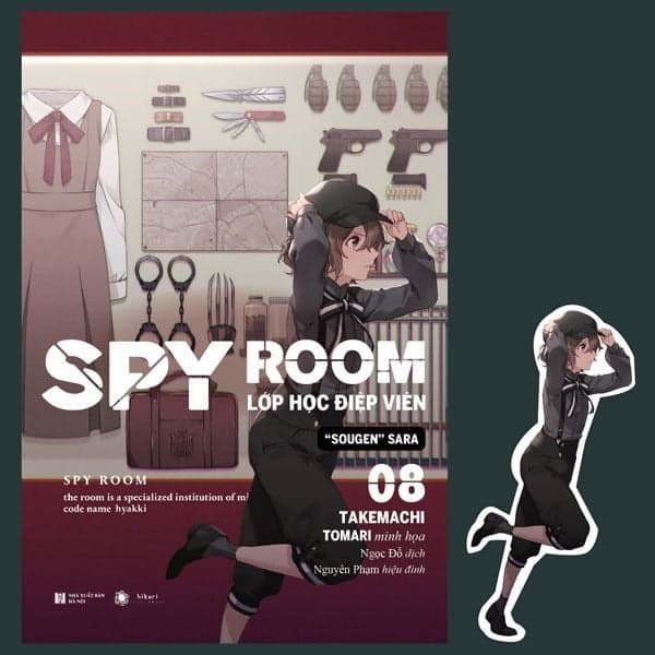 SPY ROOM - Lớp Học Điệp Viên - Tập 8 - Sougen Sara - Sara Albion