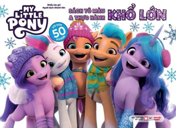 My Little Pony: Sách Tô Màu & Thực Hành Khổ Lớn
