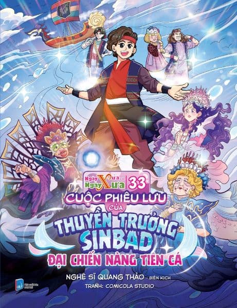 Cuộc Phiêu Lưu Của Thuyền Trưởng Sinbad - Đại Chiến Nàng Tiên Cá (TRUYỆN TRANH MÀU)