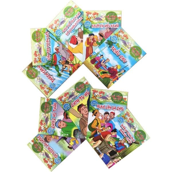 Combo 20 quyển - Truyện cổ tích Việt Nam: Mỵ Châu Trọng Thuỷ + Hòn Vọng Phu + Đồng Tiền Vạn Lịch + Gái Ngoan dạy chồng Quan Âm Thị Kính + - Bùi Xuân Đinh