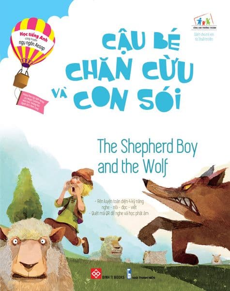 Học Tiếng Anh Cùng Truyện Ngụ Ngôn Aesop - Cậu Bé Chăn Cừu Và Con Sói (Song Ngữ) - Megan Sussman