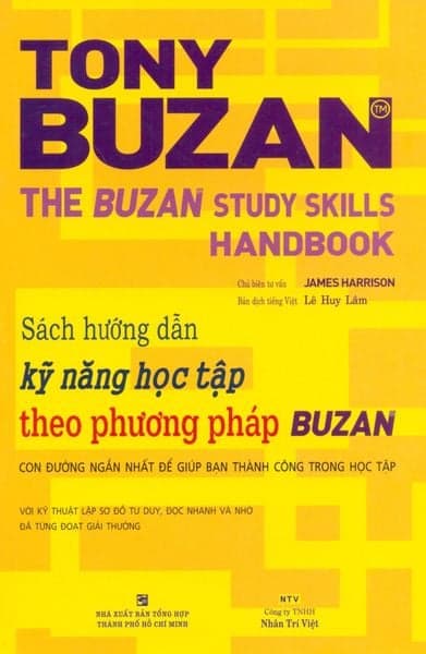 Sách Hướng Dẫn Kỹ Năng Học Tập Theo Phương Pháp Buzan - Tái bản