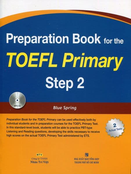 Preparation Book For The TOEFL Primary - Step 2 (Kèm 1 CD)