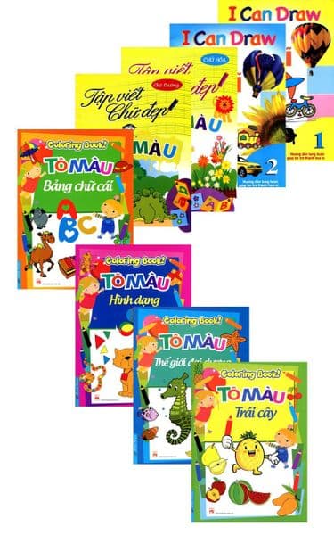 Combo Bé Là Họa Sĩ - First News