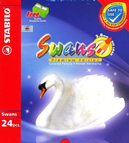 Chì Màu Stabilo Swans CL1869-24 (Dùng Cho Sách Tô Màu Dành Cho Người Lớn)