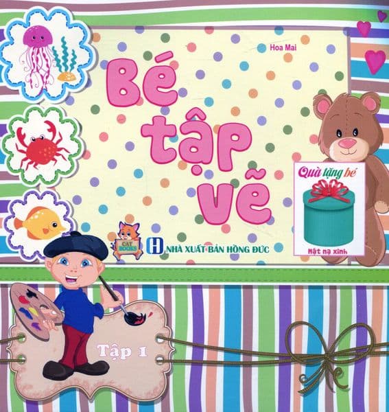 Bé Tập Vẽ - Tập 1 - Hoa Mai