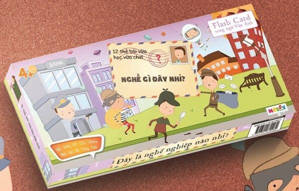 12 Thẻ Bài Vừa Học Vừa Chơi - Nghề Gì Đây Nhỉ? - Ota Umme
