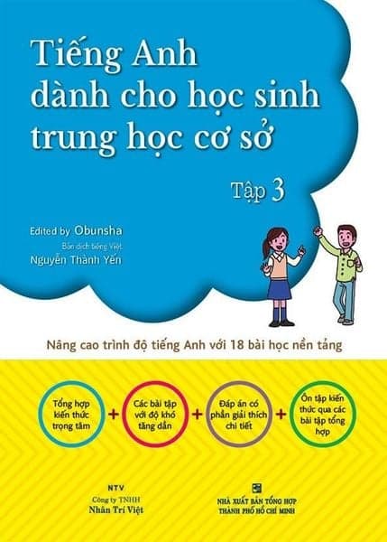 Tiếng Anh Dành Cho Học Sinh Trung Học Cơ Sở - Tập 3