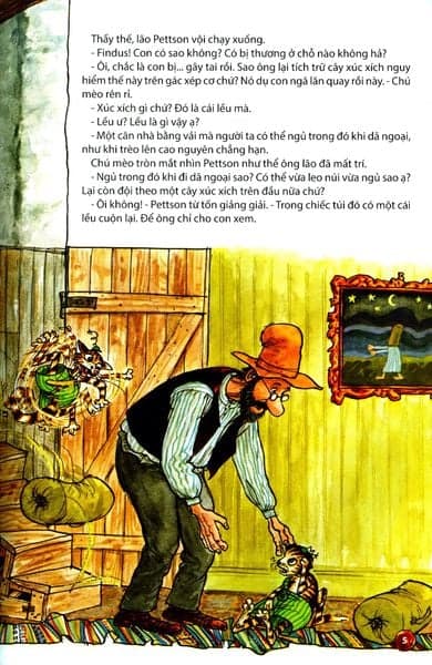 Pettson & Findus - Chuyến Dã Ngoại Li Kì - Sven Nordqvist