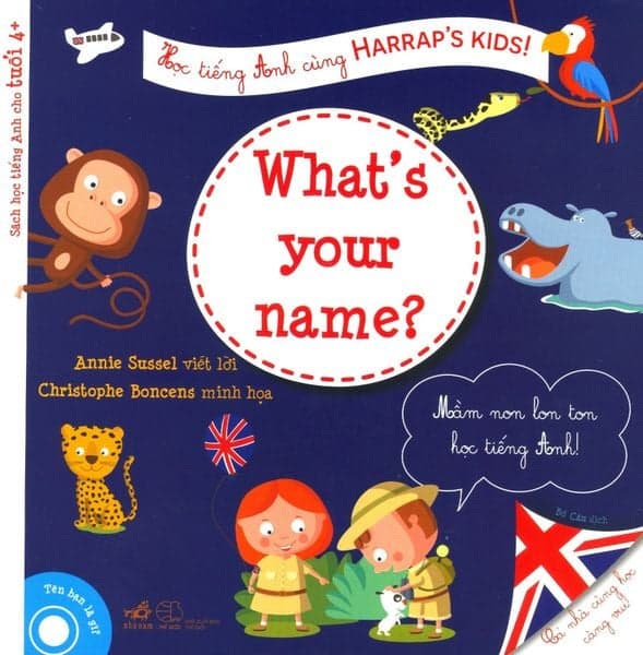 Học Tiếng Anh Cùng Harrap's Kids! - What's Your Name? - Christophe Boncens