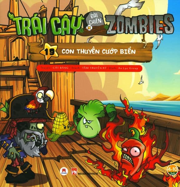 Trái Cây Đại Chiến Zombies - Tập 19: Con Thuyền Cướp Biển - Chì