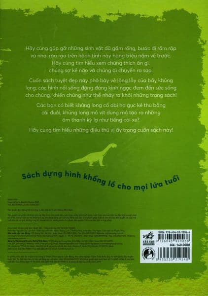 Siêu Phẩm 3D - Thế Giới Khủng Long - John Marius Butler. SGA