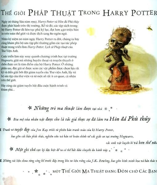 Harry Potter - Hành Trình Xuyên Lịch Sử Pháp Thuật - Thư viện Anh Quốc