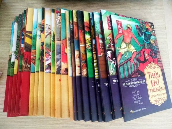 Combo Thủy Hử Truyện Liên Hoàn Họa (Hộp 26 Tập) - Thi Nại Am
