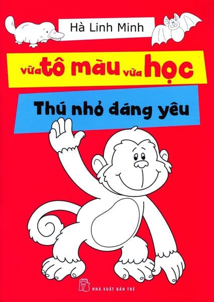 Vừa Tô Màu Vừa Học - Thú Nhỏ Đáng Yêu - Minh