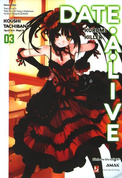 Date A Live - Tập 3: Kurumi Killer - Koushi Tachibana