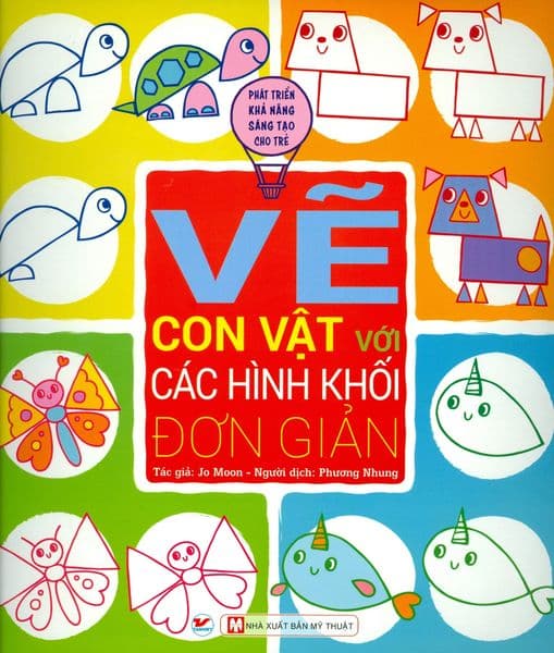 Vẽ Con Vật Với Các Hình Khối Đơn Giản - Jo Moon