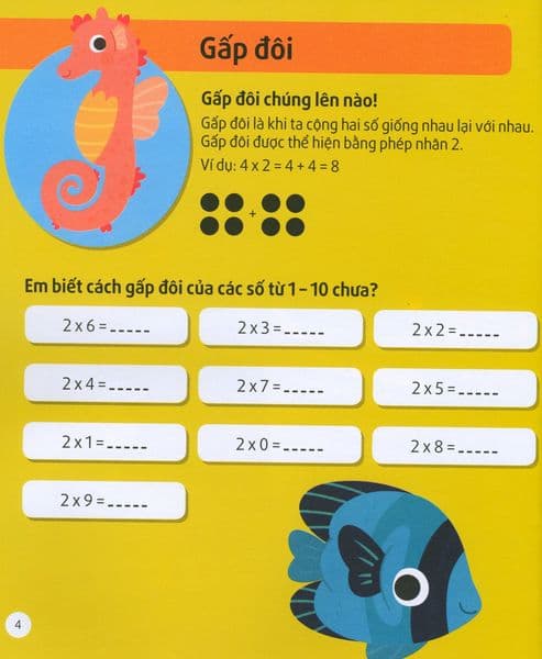 Tô Màu Theo Số - Bảng Cửu Chương - Claire Stamper