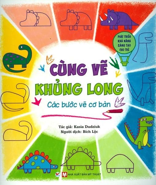 Cùng Vẽ Khủng Long - Các Bước Vẽ Cơ Bản - Long