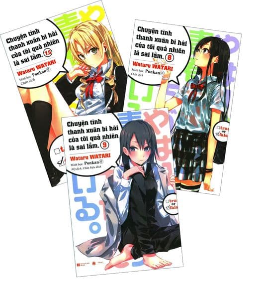 Combo Chuyện Tình Thanh Xuân Bi Hài Của Tôi Quả Nhiên Là Sai Lầm (Tập 7.5 + 8 + 9)