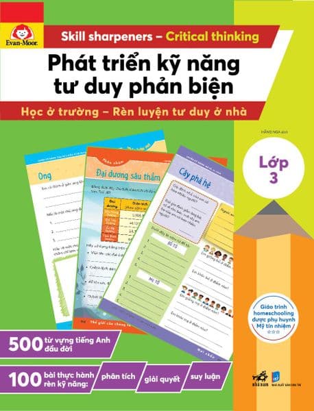 Phát Triển Kỹ Năng Tư Duy Phản Biện - Lớp 3 - NXB Evan-Moor