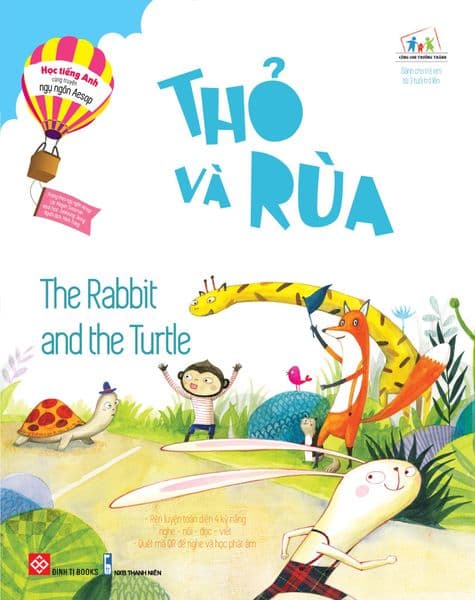 Học Tiếng Anh Cùng Truyện Ngụ Ngôn Aesop - Thỏ Và Rùa (Song Ngữ) - Megan Sussman
