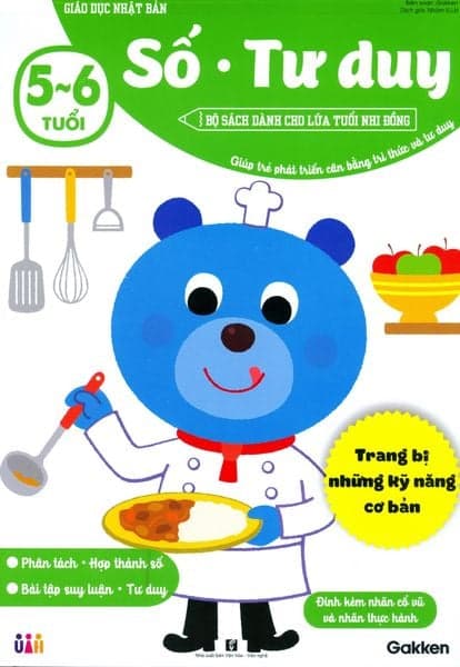 Giáo Dục Nhật Bản - Số - Tư Duy (Tuổi 5-6)