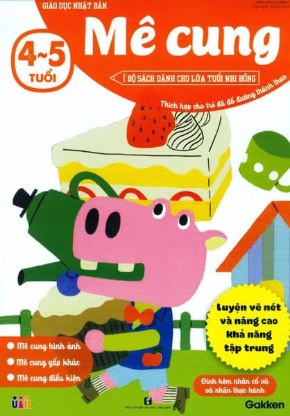 Giáo Dục Nhật Bản - Mê Cung (Tuổi 4-5) - Gakken