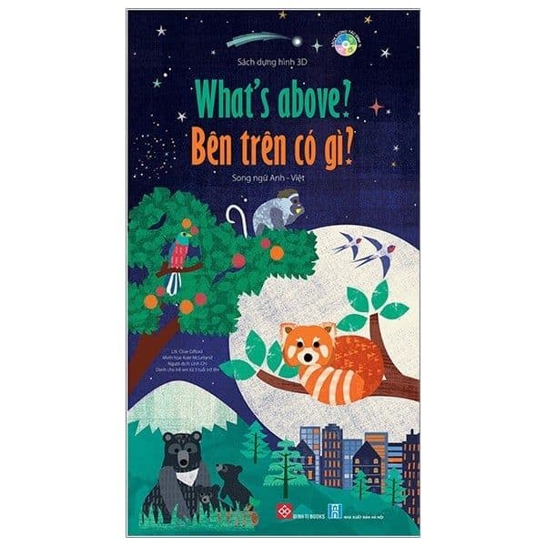 Sách Dựng Hình 3D - What’s Above? - Bên Trên Có Gì? - Clive Gifford
