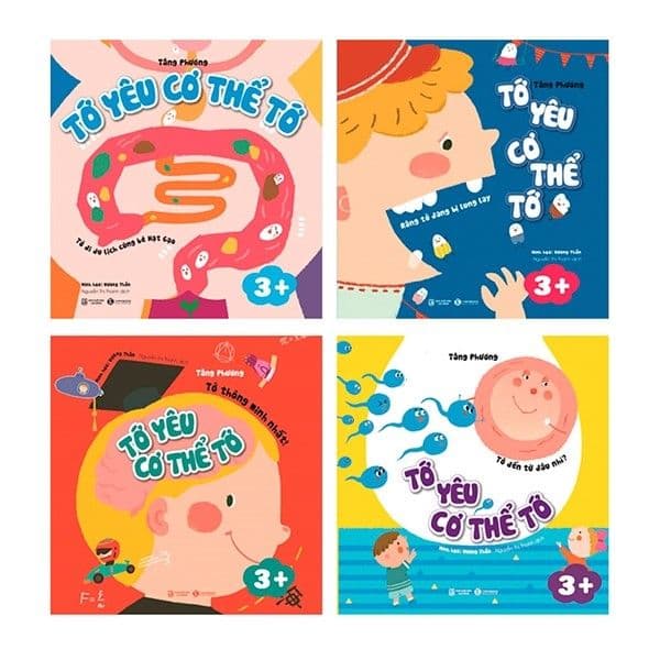 Bộ Sách Tớ Yêu Cơ Thể - Phương Phương