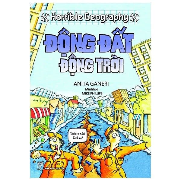Horrible Geography - Động Đất Động Trời (Sách Cũ) - Anita Ganeri