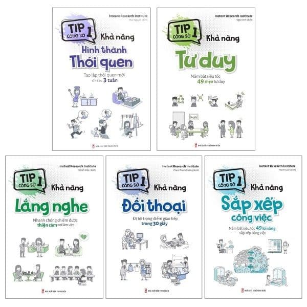 Bộ Sách Tip Công Sở 1 - Instant Research Institute