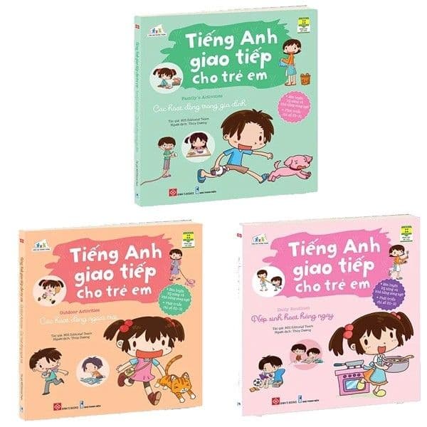 Bộ Sách Tiếng Anh Giao Tiếp Cho Trẻ Em - MIS editorial team